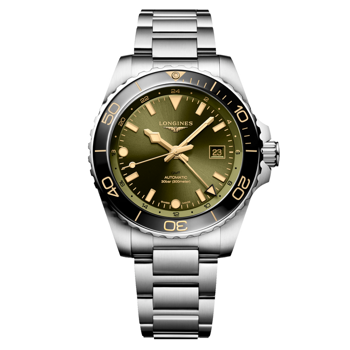 Longines HydroConquest GMT esfera verde 43mm
