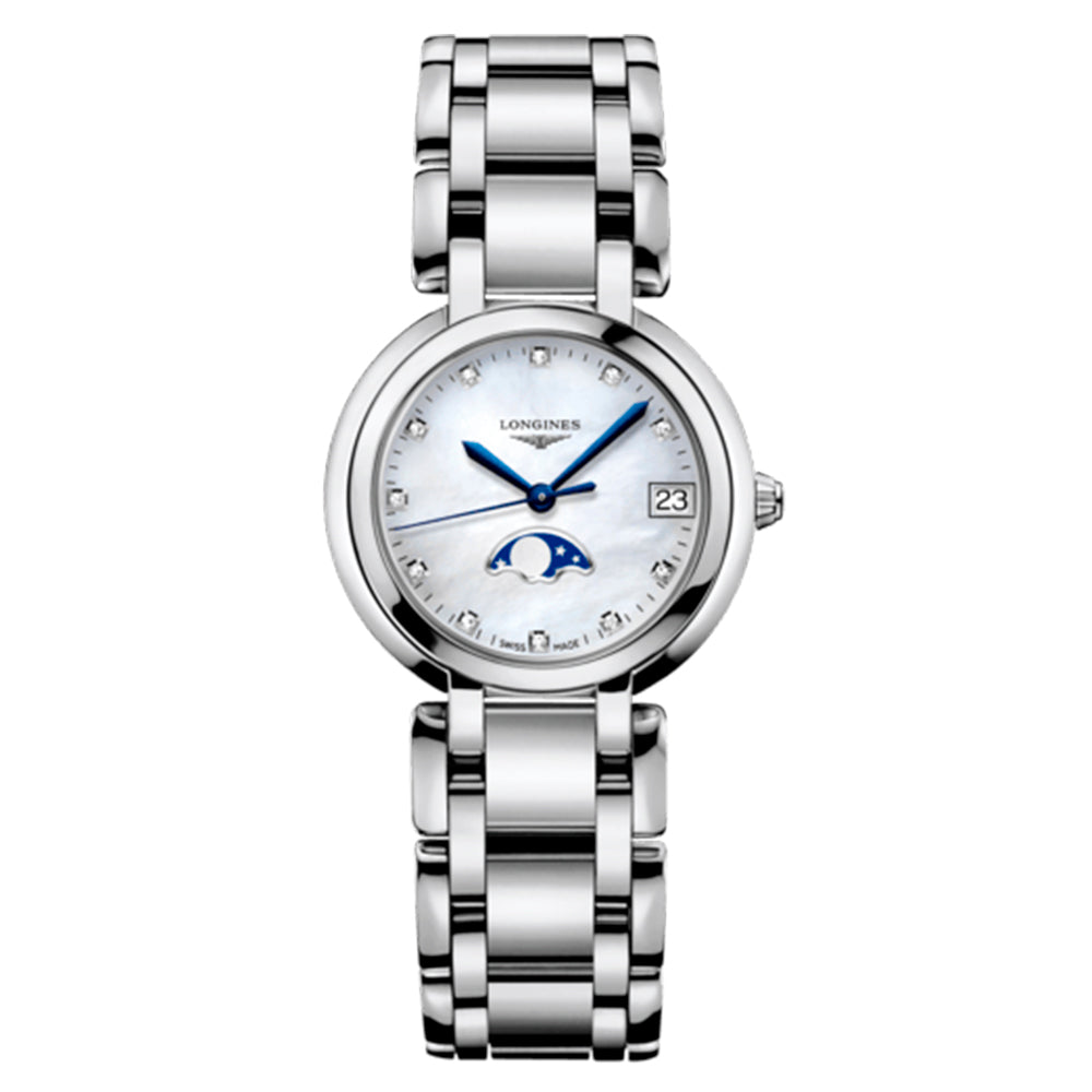 Reloj mujer Longines PrimaLuna con fase lunar - Ref: L81154876