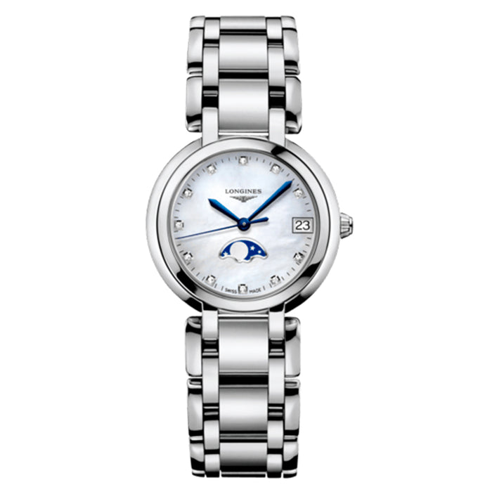 Reloj mujer Longines PrimaLuna con fase lunar - Ref: L81154876