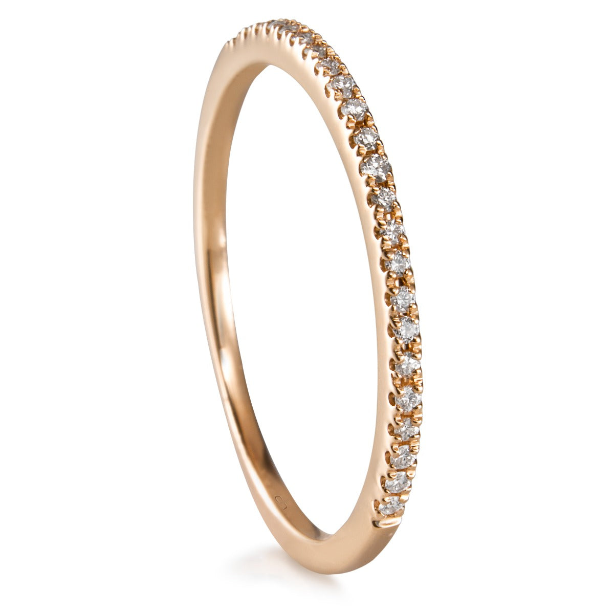 Media-alianza-oro-rosa-diamantes Ref J5816SB_Chocrón Joyeros
