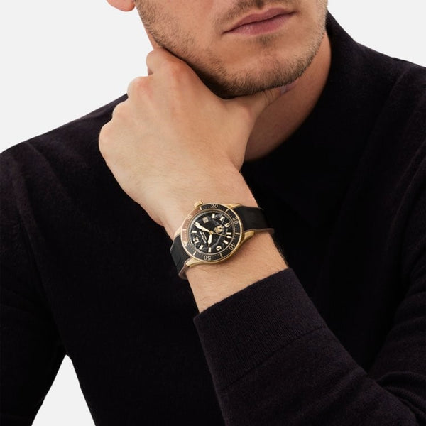 Montblanc Iced Sea Automatic Date esfera negra 41mm