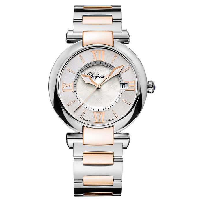 Chopard Imperiale 36 mm Oro Rosa, Acero y Amatista