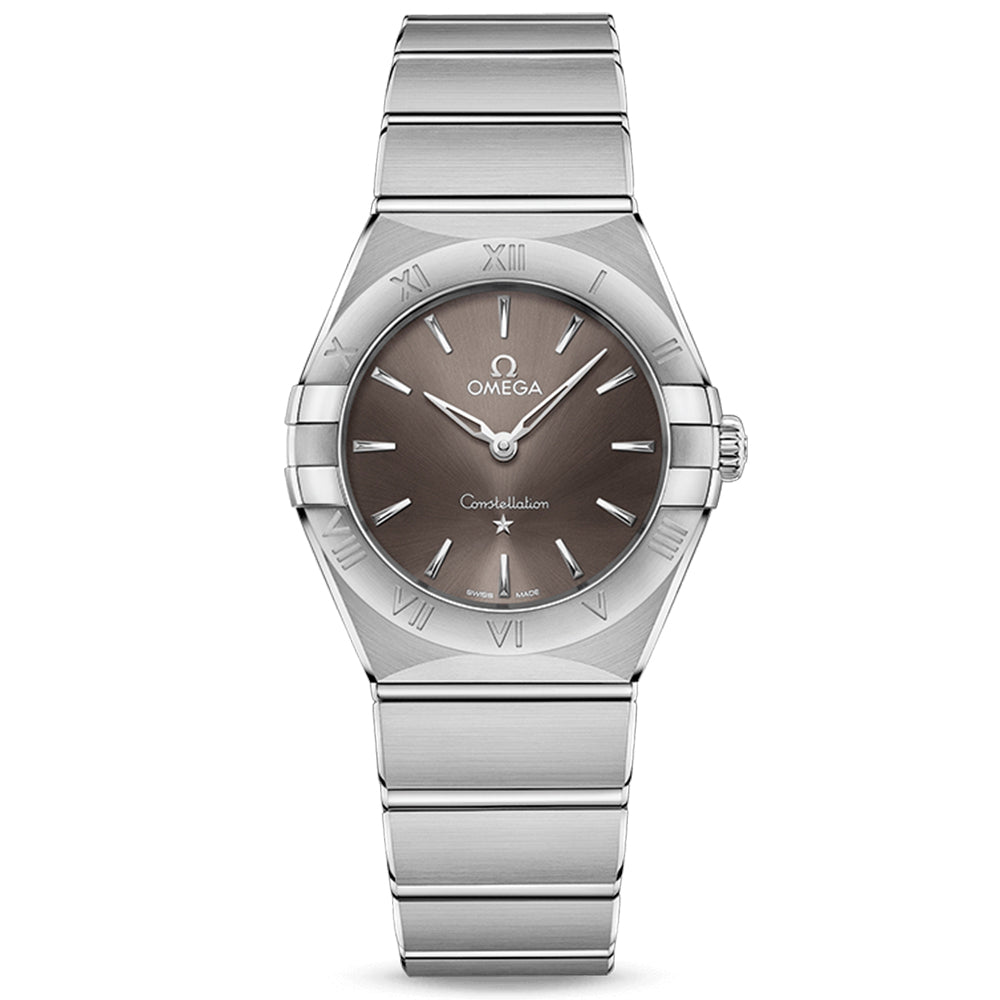 Reloj mujer Omega Constellation Manhattan esfera gris - Ref: 13110286006001