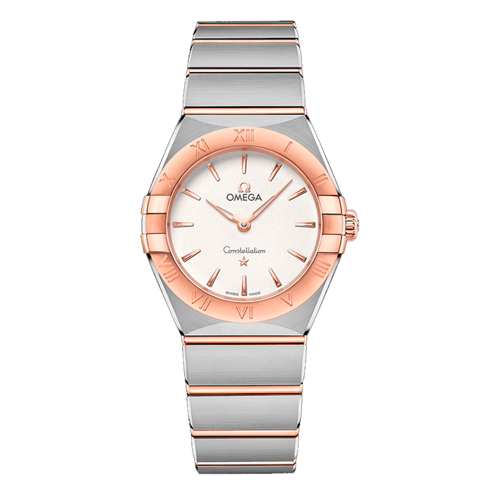 OMEGA Constellation Acero-Oro Sedna 28mm Cuarzo _13120286002001_Chocron joyeros