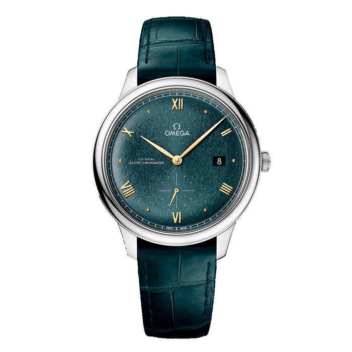Omega_Deville_41mm_acero_esfera_verde_indices_dorados_Chocron_4341341201001
