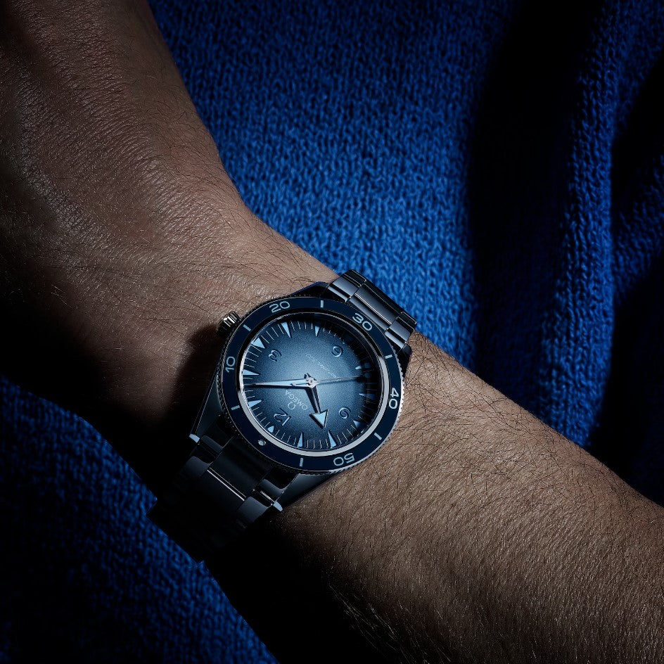 Omega Seamaster 300 esfera azul 41mm