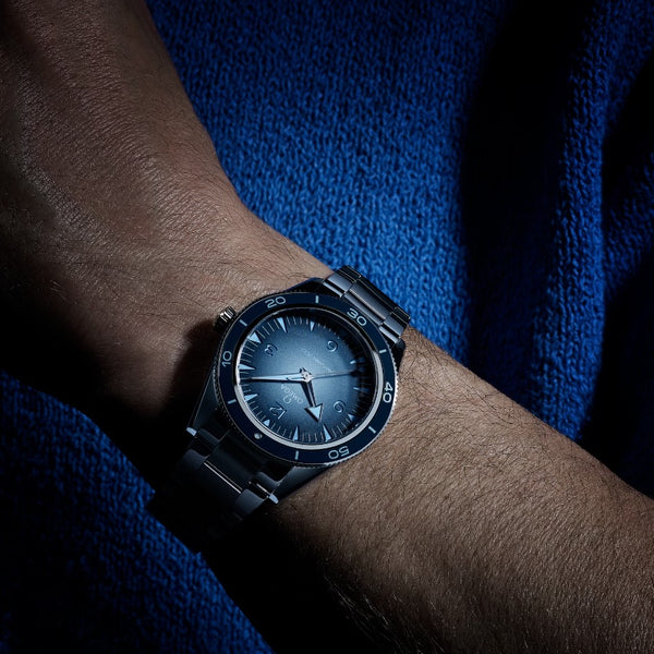Omega Seamaster 300 esfera azul 41mm