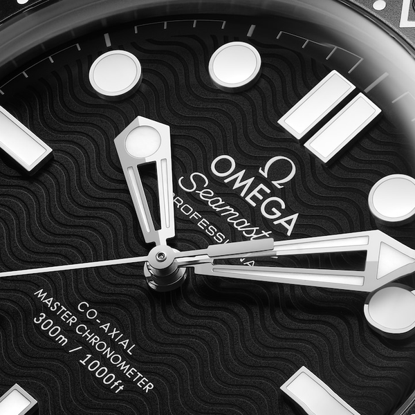 Omega Seamaster Diver 300M esfera negra 42mm caucho