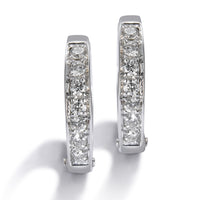 Pendientes-aros-pequeños-oro-blanco-diamantes-carril - Ref J5059PB_Chocrón Joyeros