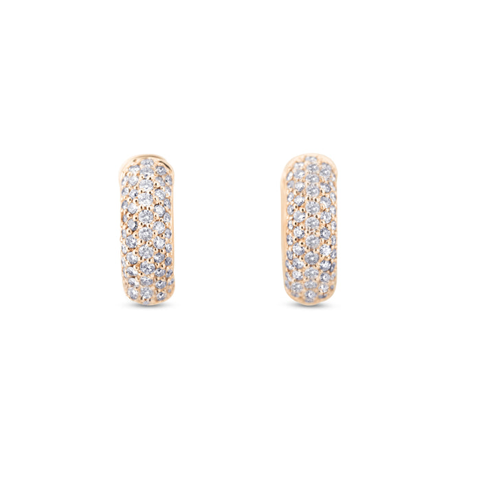 Aros-oro-rosa-diamantes - Ref J4789PB
