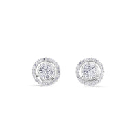 Pendientes-desmontables-oro-blanco-orla-diamantes - Ref J4909TB