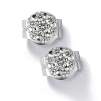 Pendientes-oro-blanco-diamantes-engaste-invisible - Ref J5051TB_Chocrón Joyeros