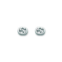 pendientes-plata-gucci-interlocking-G - Ref YBD356289001
