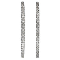Pendientes-aro-grandes-oro-blanco-diamantes - Ref J5447PB_Chocrón Joyeros