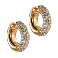 Pendientes-aros-oro-blanco-diamantes - Ref J5261PB_Chocrón Joyeros
