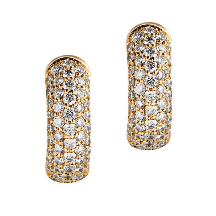 Pendientes-aros-oro-blanco-diamantes - Ref J5261PB_Chocrón Joyeros