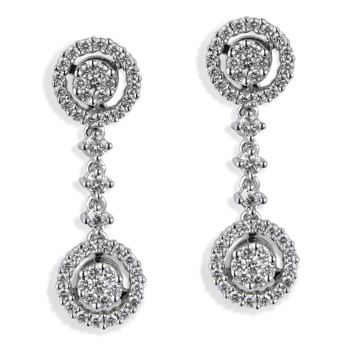 Pendientes_desmontables_oro_blanco_diamantes_ Ref J3586PB_Chocrón Joyeros