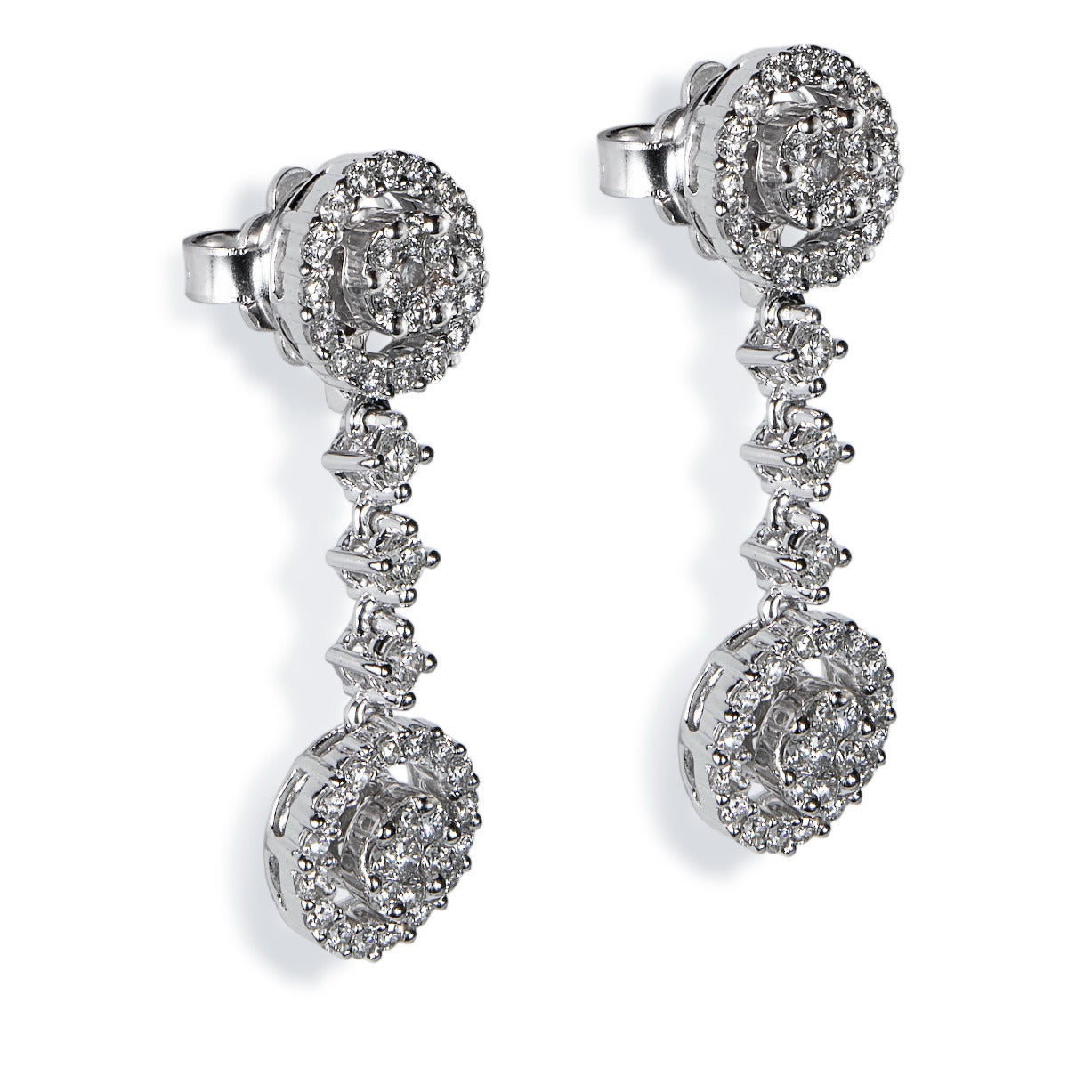 Pendientes_desmontables_oro_blanco_diamantes_ Ref J3586PB_Chocrón Joyeros