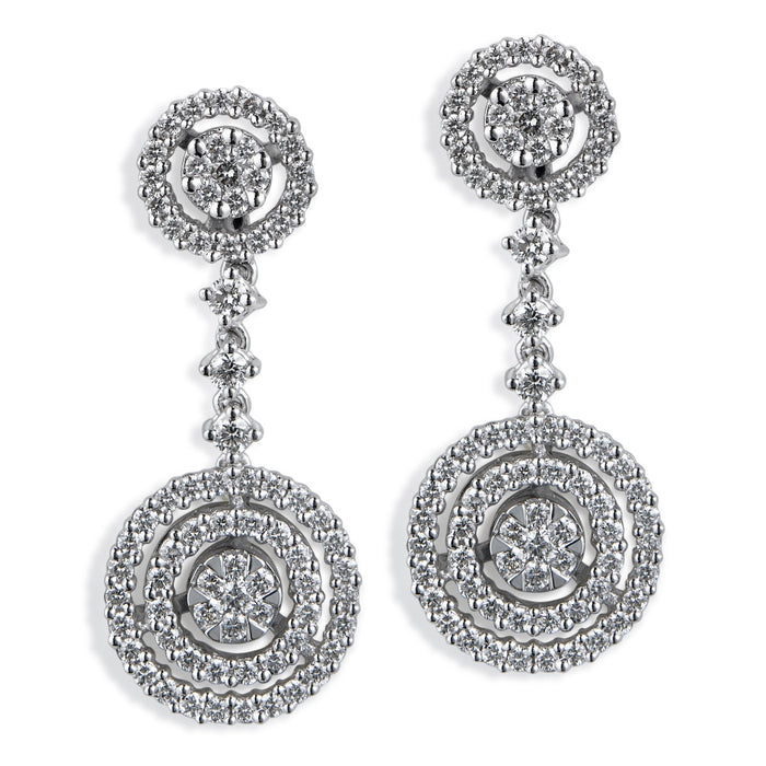 Pendientes_desmontables_oro_blanco_diamantes_ Ref J3629PB_Chocrón Joyeros