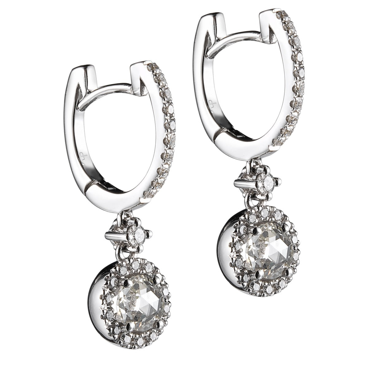 pendientes_oro_blanco_diamantes_brillantes_- Ref J5594PB_Chocron_Joyeros