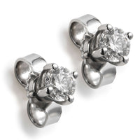 Pendientes-oro-blanco-diamantes-talla-brillante - Ref J5501TB