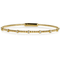 Pulsera-bubbles-oro-amarillo-diamantes-chaton- Ref J5281PLB_Chocrón Joyeros