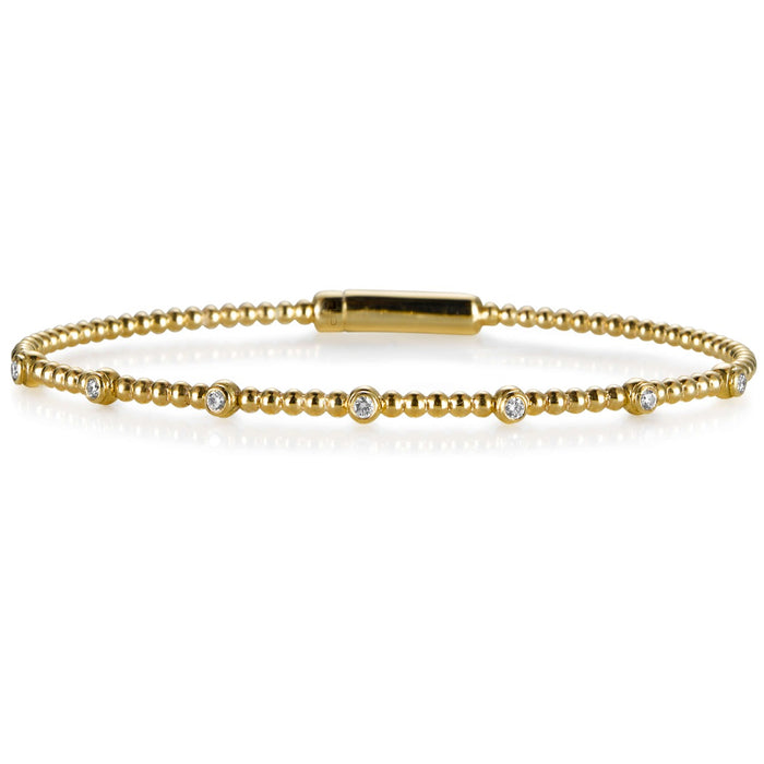 Pulsera-bubbles-oro-amarillo-diamantes-chaton- Ref J5281PLB_Chocrón Joyeros