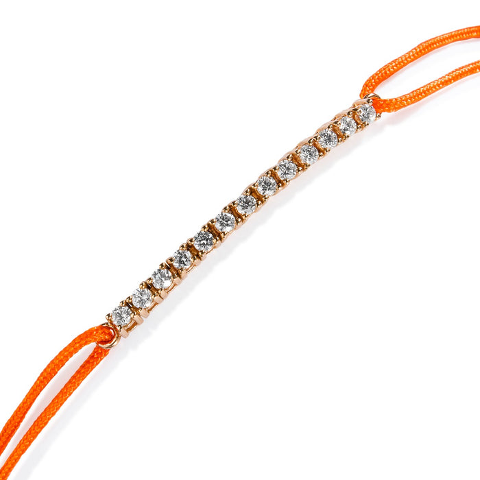 Pulsera-riviere-oro-rosa-diamantes-garra-cordon- Ref J5722PLB_Chocrón Joyeros