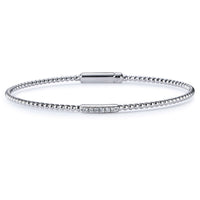 Pulsera_rígida_bubbles_oro_blanco_diamantes_ Ref J5321PLB_Chocrón Joyeros