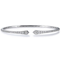 pulsera-rigida-abierta-oro-blanco-diamantes - Ref J4817PLB
