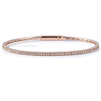 Pulsera-rigida-oro-rosa-diamantes-garra Ref J5776PLB_Chocrón Joyeros