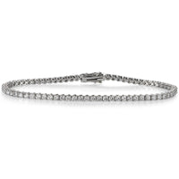 Pulsera-riviere-oro-blanco-diamantes-brillantes-garra Ref J5392PLB_Chocrón Joyeros