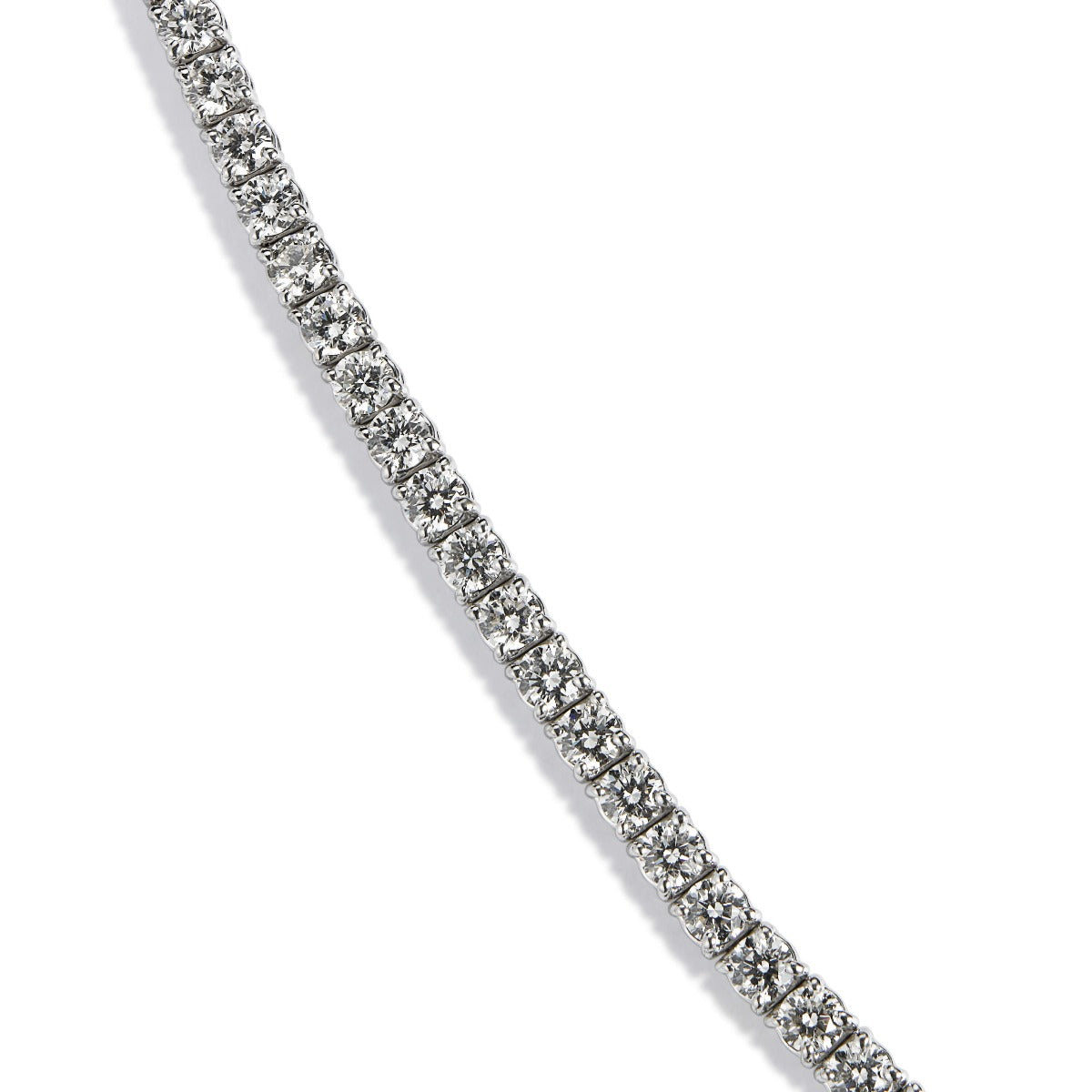 Pulsera-riviere-oro-blanco-diamantes-brillantes-garra Ref J5392PLB_Chocrón Joyeros
