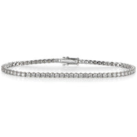 Pulsera-riviere-oro-blanco-diamantes-brillantes-garra Ref J5394PLB_Chocrón Joyeros
