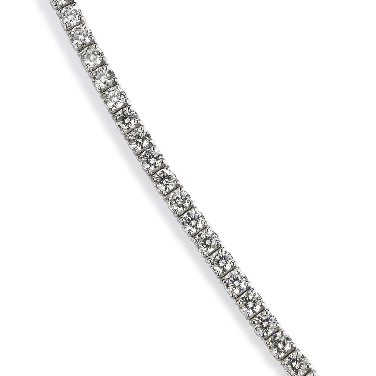 Pulsera-riviere-oro-blanco-diamantes-brillantes-garra Ref J5394PLB_Chocrón Joyeros