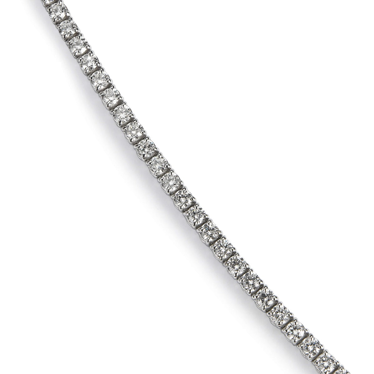 Pulsera-riviere-oro-blanco-diamantes-brillantes-garra Ref J5401PLB_Chocrón Joyeros