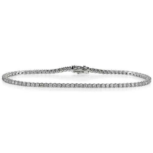 Pulsera-riviere-oro-blanco-diamantes-brillantes-garra _Chocrón Joyeros