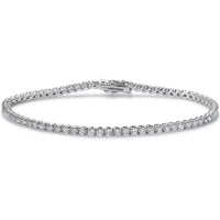 Pulsera Riviere oro blanco con diamantes talla brillante - Ref J5146PLB_Chocrón Joyeros