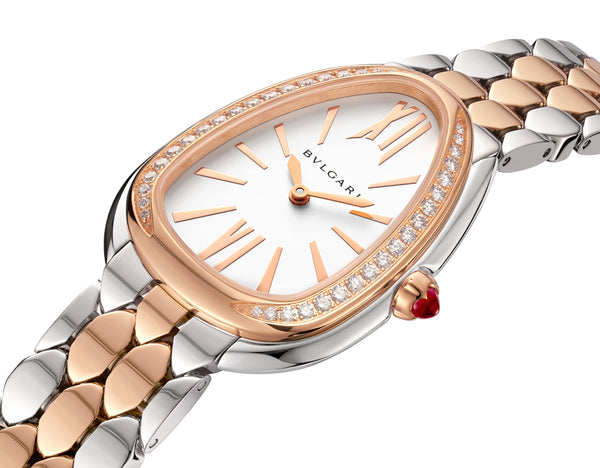 Bulgari Serpenti Seduttori Acero y Oro Rosa 33mm