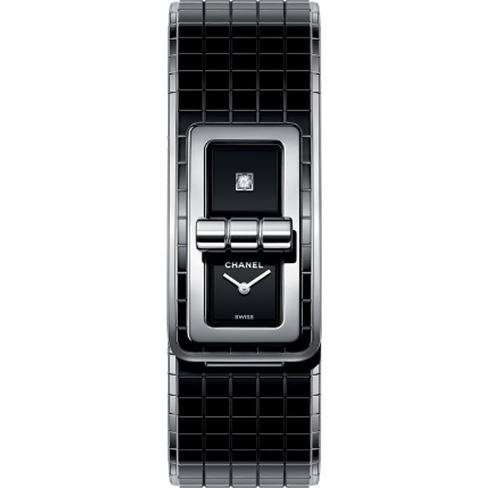 reloj-chanel-code-coco-acero-ceramica-negra - Ref H5147