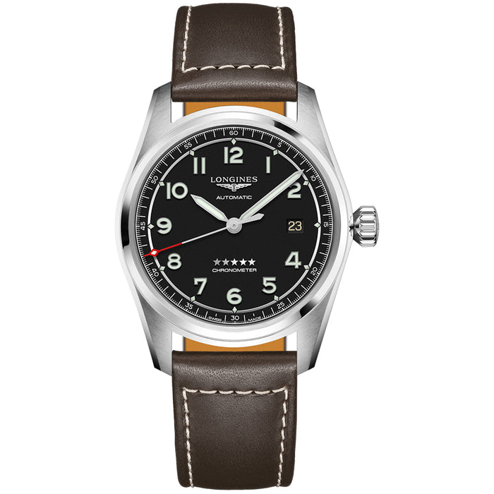reloj-longines-spirit-acero-40mm-esfera-negra-auto - Ref. L38104530