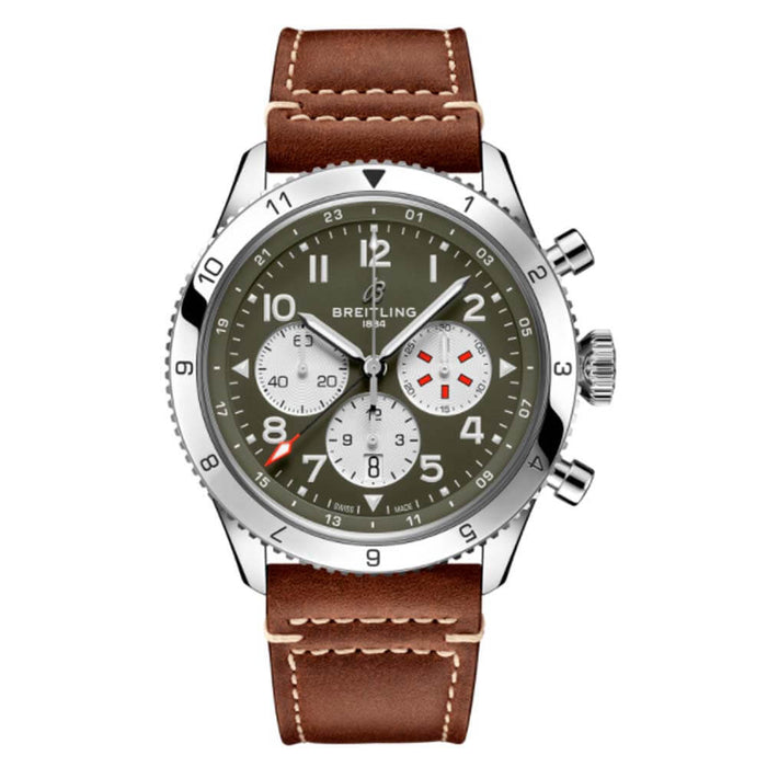 reloj Breitling SUPER AVI B04 CHRONOGRAPH GMT 46 CURTISS WARHAWK_Chocron Joyeros_AB04452A1L1X1