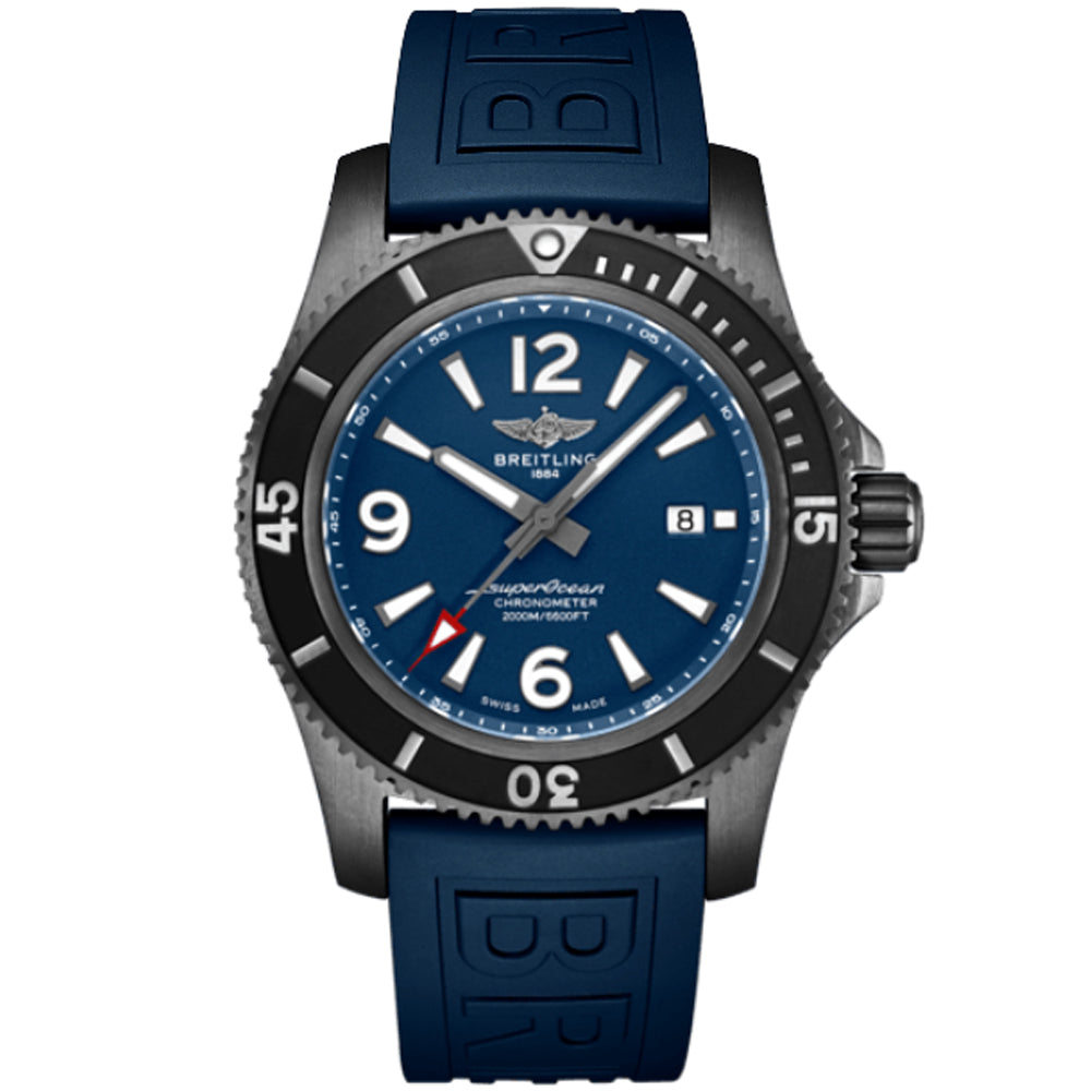 reloj Breitling Superocean  II 46mm Blacksteel Blue_Chocrón Joyeros_BT-M17368D71C1S1