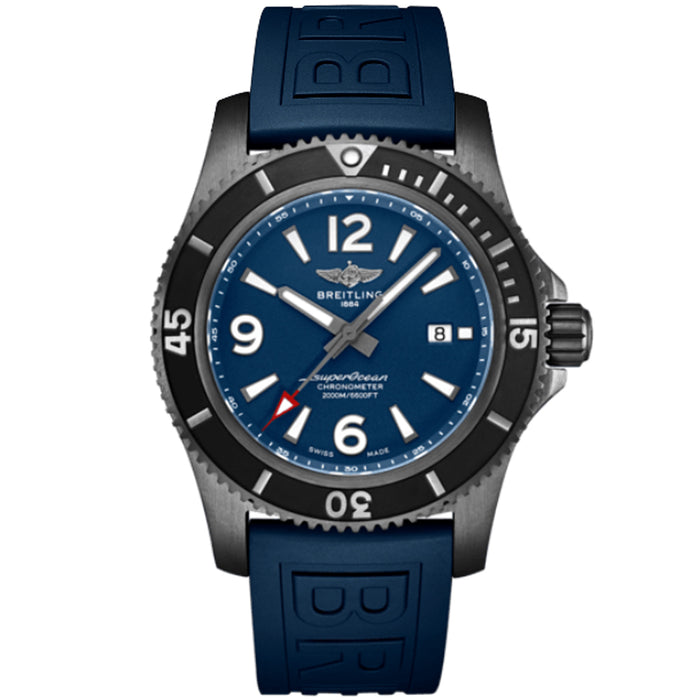 reloj Breitling Superocean  II 46mm Blacksteel Blue_Chocrón Joyeros_BT-M17368D71C1S1