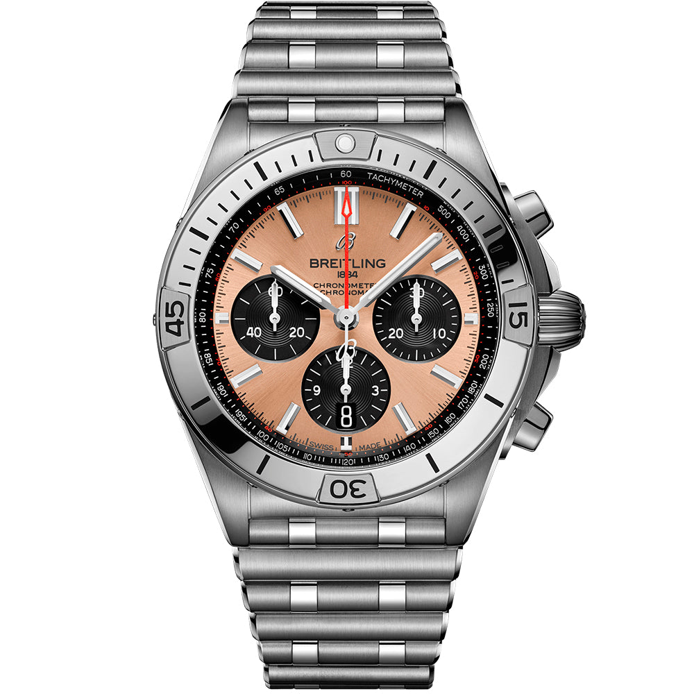 Breitling Chronomat B01 42mm acero esfera cobre| Distribuidor
