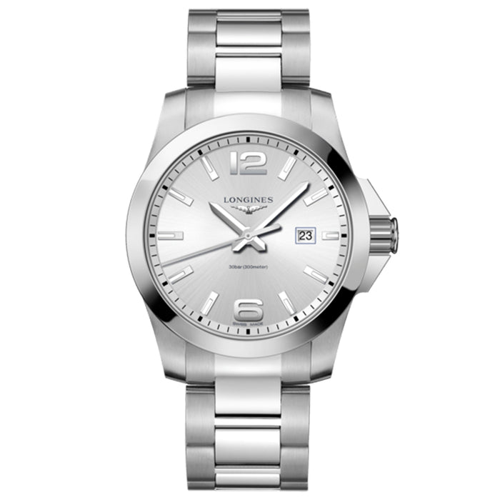 reloj Longines hombre 43mm esfera silver_ Chocron joyeros-L37604766