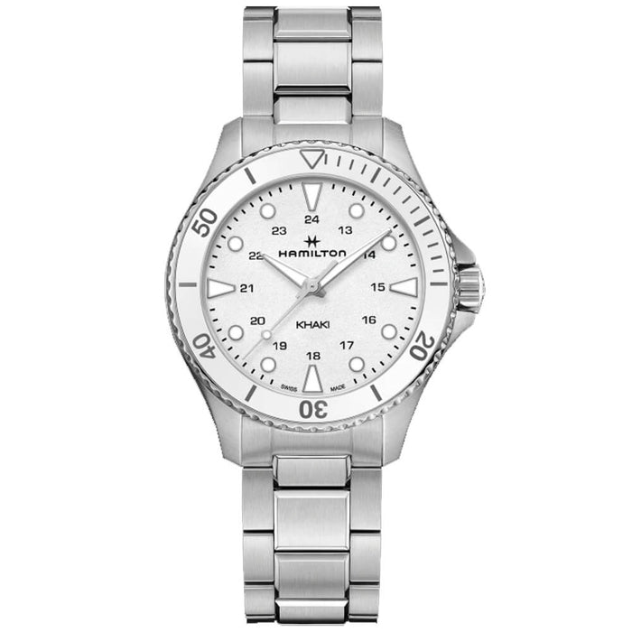 reloj mujer Hamilton Khaki Navy Scuba blanco_H82221110