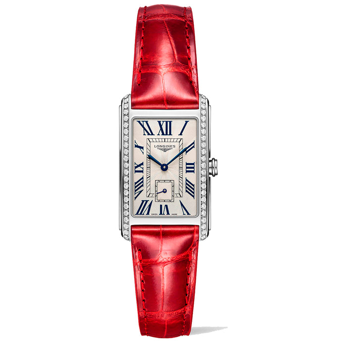 reloj mujer Longines DolceVita acero y bisel de brillantes - Chocrón Joyeros-L55120715