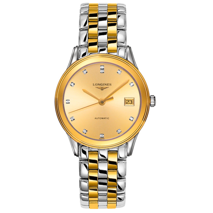 reloj mujer Longines Flagship en acero y PVD amarillo- Chocrón joyeros- L47743377