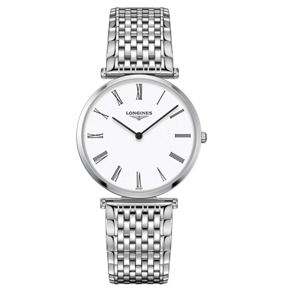 reloj unisex Longines La Grande Classique 36mm esfera blanca-Chocrón Joyeros-L47554116